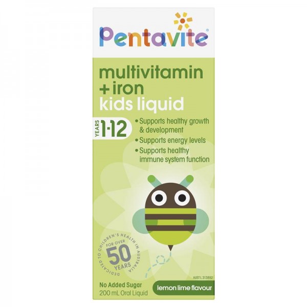 pentavite 200ml mẫu mới