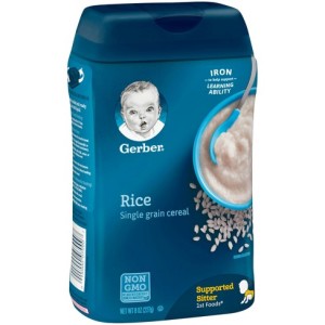 bột gerber gạo