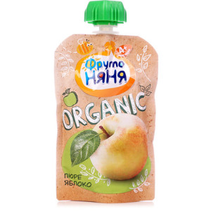 hoa quả nghiền organic fruto táo