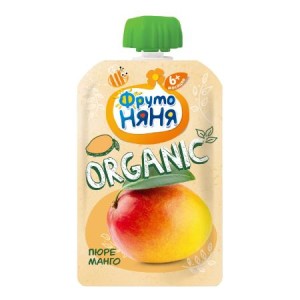 hoa quả nghiền organic fruto xoài