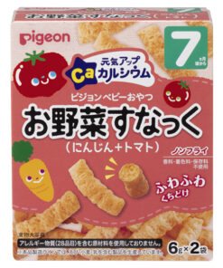 Bánh ăn dặm Pigeon cho bé vị Cà rốt và Cà chua