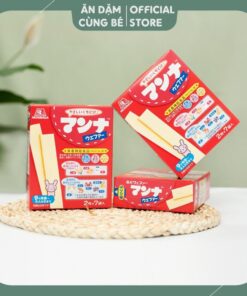 Bánh ăn dặm cho bé Morinaga xốp sữa cho bé từ 9 tháng