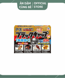 Viên diệt gián Nhật Bản không mùi Barracks Cap hộp 12 viên an toàn hiệu quả