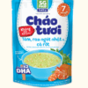 Cháo tươi SG Food Tôm rau ngót 7m+