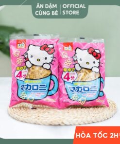 Mì Nui Hello Kitty Nhật Bản Hình Thú Dễ Thương Cho Bé Ăn Dặm Cho Trẻ Từ 9 Tháng
