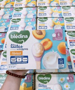 Sữa chua nguội Bledina vị mơ nhập khẩu chính hãng cho bé từ 6 tháng