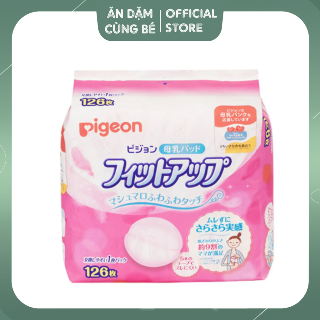 MIẾNG THẤM SỮA 126 PIGEON NỘI ĐỊA NHẬT