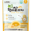 Bánh ăn dặm gạo lứt hình que bổ sung lợi khuẩn Lusol Vị phô mai cho bé từ 6 tháng tuổi