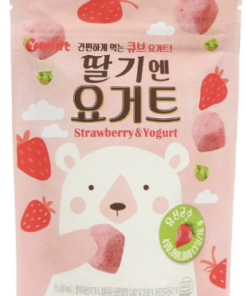 Sữa chua hoa quả sấy khô lạnh Hàn Quốc cho bé ăn dặm từ 6 tháng YOMIT vị Dâu thơm ngon