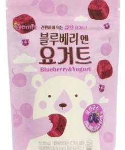 Sữa chua hoa quả sấy khô lạnh Hàn Quốc cho bé ăn dặm từ 6 tháng YOMIT vị Việt quất thơm ngon