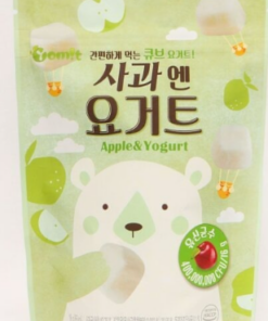 Sữa chua hoa quả sấy khô lạnh Hàn Quốc cho bé ăn dặm từ 6 tháng YOMIT vị Táo thơm ngon