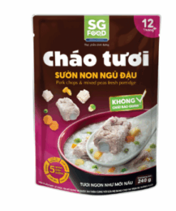 Cháo tươi SG Food Sườn non ngũ đậu 1y