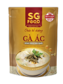 Cháo tươi SG Food Gà ác nhân sâm 1y+