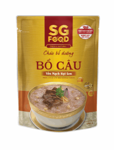 Cháo tươi SG Food Bồ câu yến mạch hạt sen 1y+