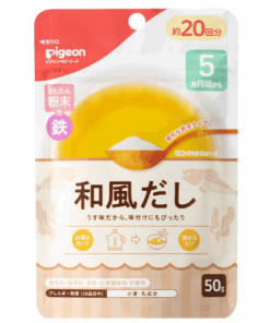 Hạt nêm gia vi ăn dặm cho bé từ 5 tháng tuổi bột dashi Pigeon Cá bào tảo bẹ