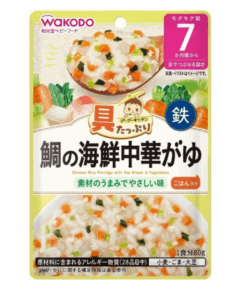 Cháo Ăn Liền Wakodo cá tráp, rau củ 7m