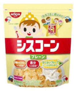 Ngũ cốc ăn dặm dinh dưỡng Nissin Big Bắp vàng 180g cho bé từ 18 tháng