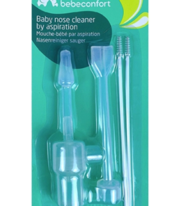 Dụng cụ hút mũi Bebe Confort Pháp ống hút silicon siêu mềm an toàn cho bé từ sơ sinh