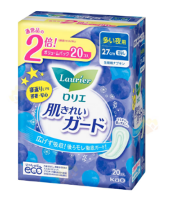 Băng vệ sinh BVS Laurier Nhật ban đêm không cánh 20m