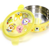 Bát ăn inox có nắp khóa Pororo sz nhỏ 12x12x6